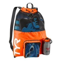 TYR Big Mesh Mummy 40L Backpack Orange Blue