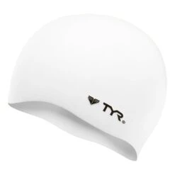 Swimming Cap TYR Silicone Cap White