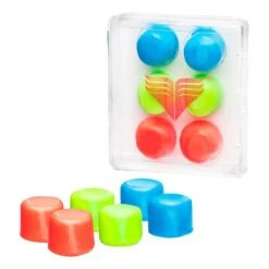 TYR Silicone Earplugs Multicolour Kids (Set Of 6)