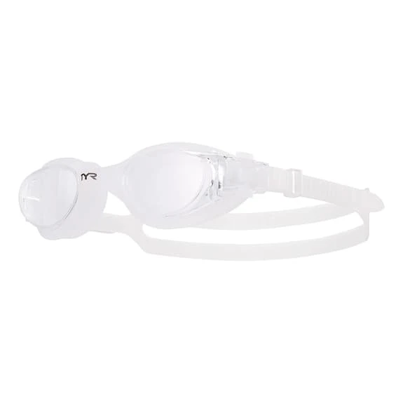 Swimming Goggles TYR Vesi White With Transparent Lenses