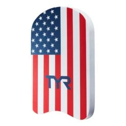 TYR Classic USA Kickboard Red White Blue