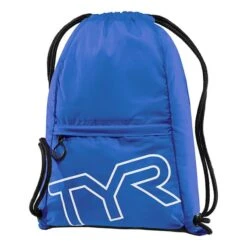 TYR Draw String 13L Swim Bag Navy Blue
