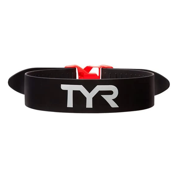 TYR Training Pull Strap Black Red