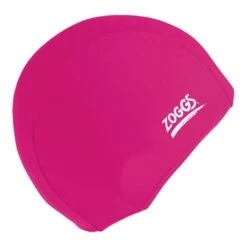 Zoggs Deluxe Stretch Swim Cap Pink