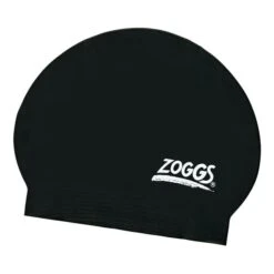 Zoggs Latex Swim Cap Black
