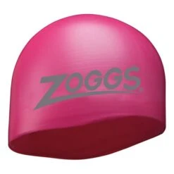 Zoggs OWD Swim Cap Pink Grey