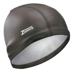 Zoggs Logo Swim Cap Black