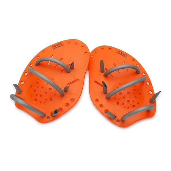 Zoggs Matrix Hand Paddles Medium Orange